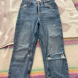 Free people high waisted jeans